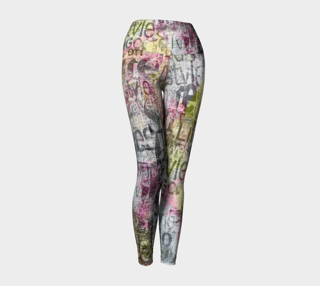 Floral Workout Leggings | Women's High Waist Leggings