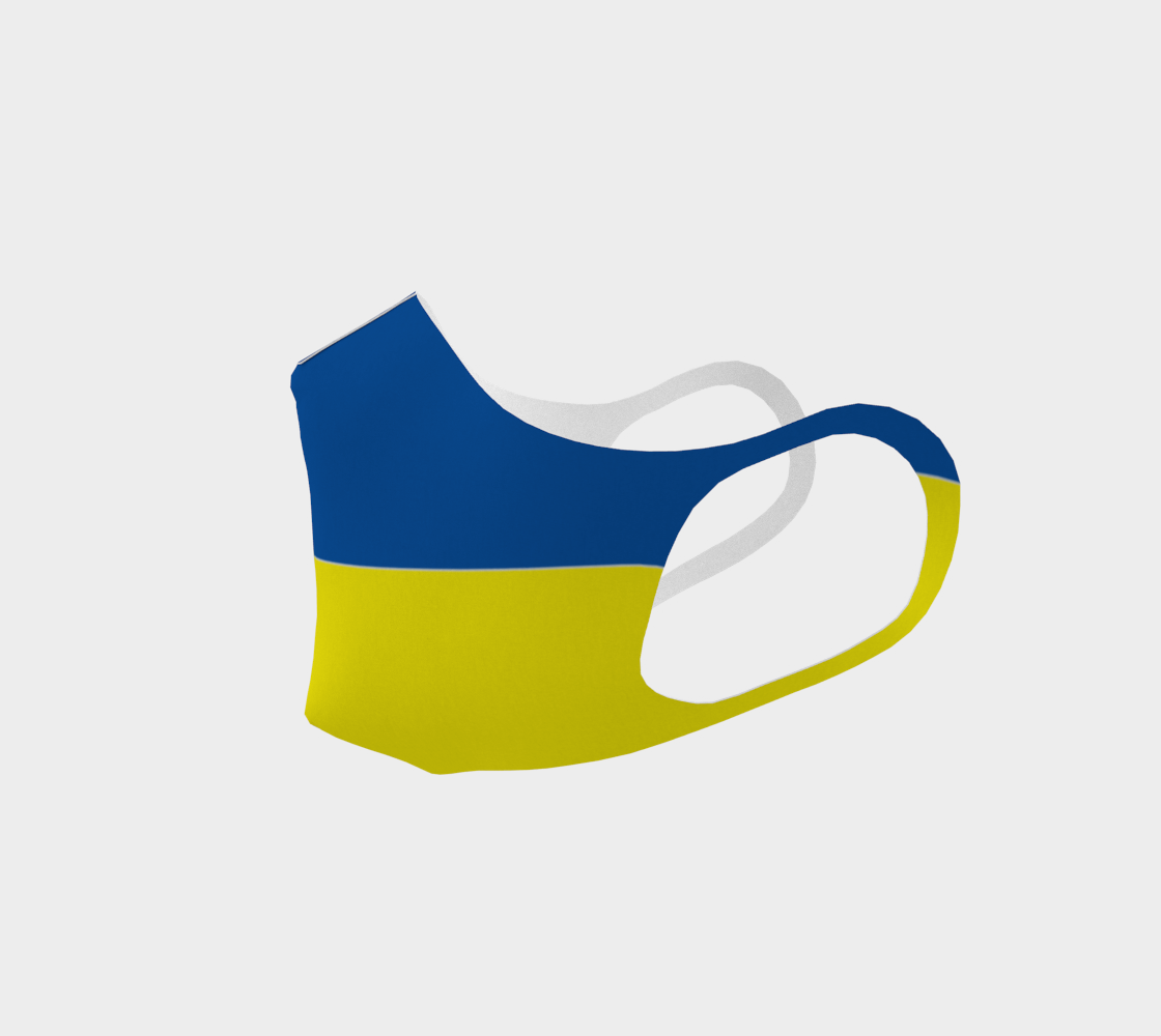 Ukraine Flag Face Mask