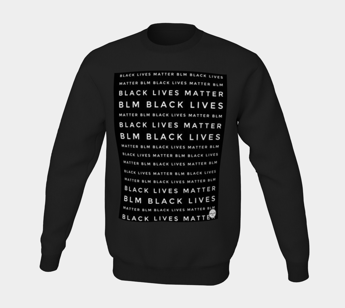 Black Lives Matter TEXT Sweatshirt