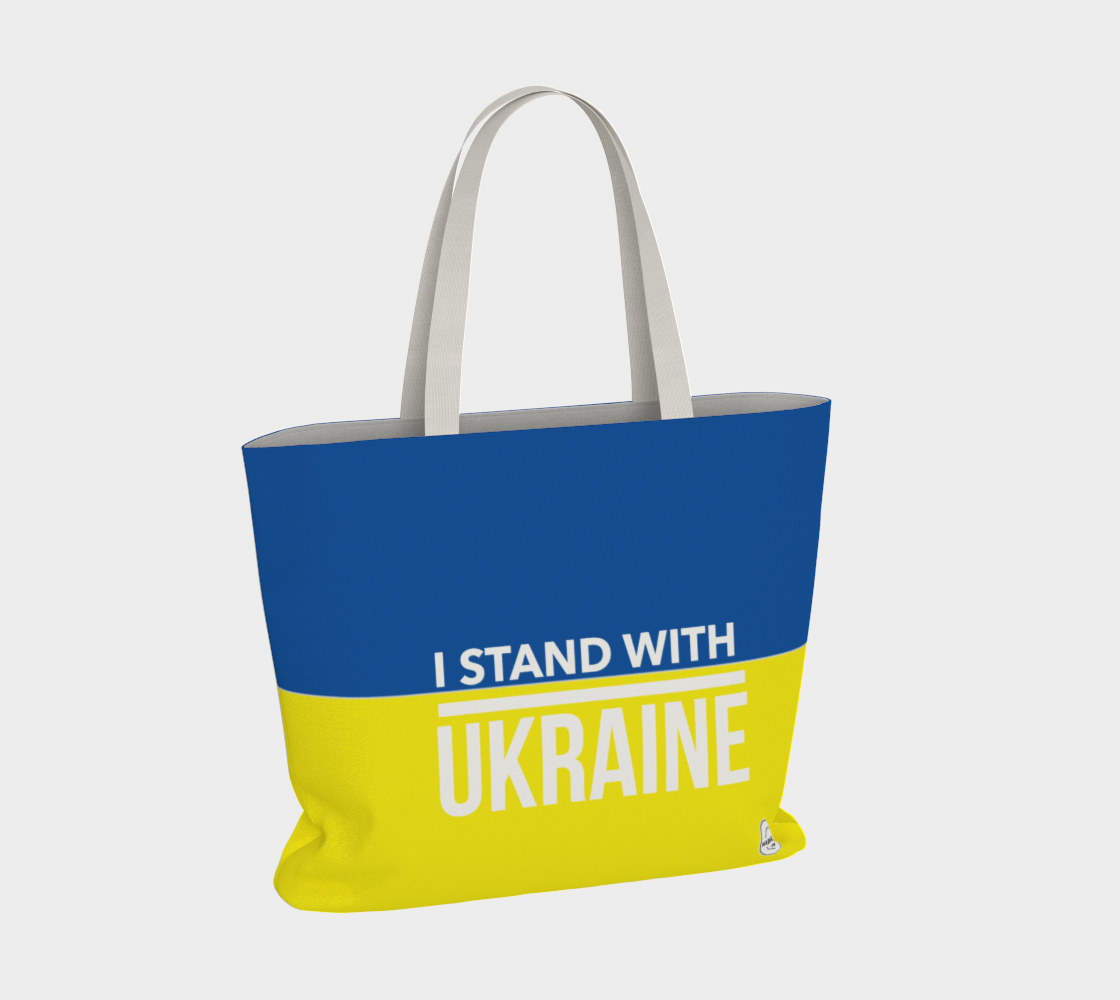 I stand with Ukraine Unisex Tote