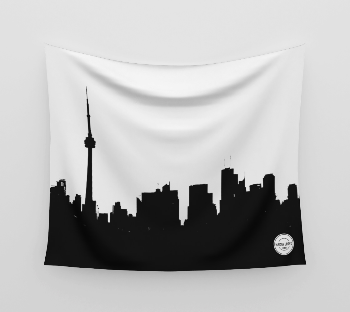 Toronto Skyline Tapestry