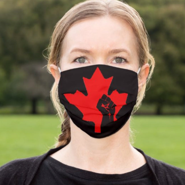 Black Lives Matter Canada Face Mask