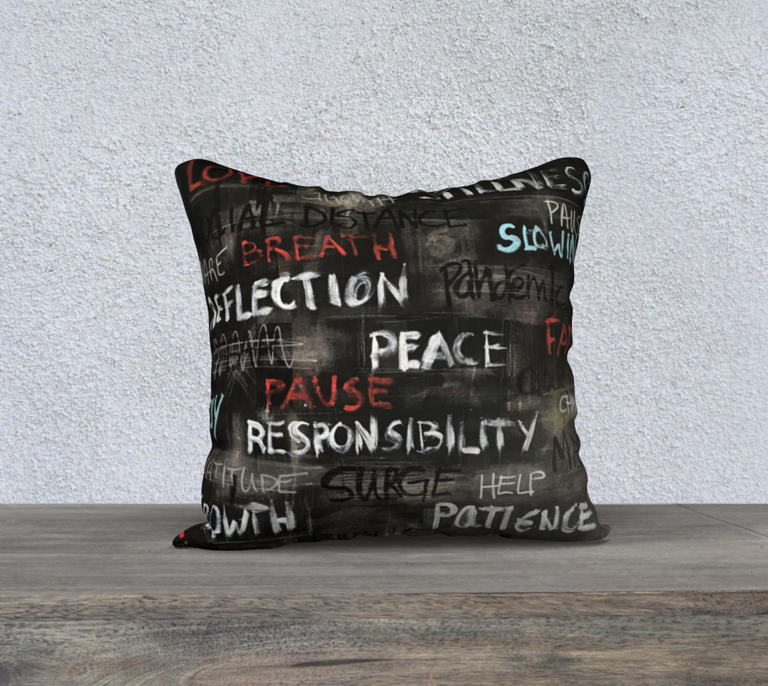 Covid Commemorative Pillow