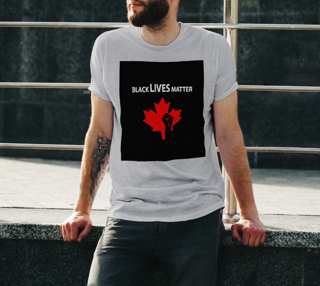 Black Lives Matter Canada T-Shirt 2