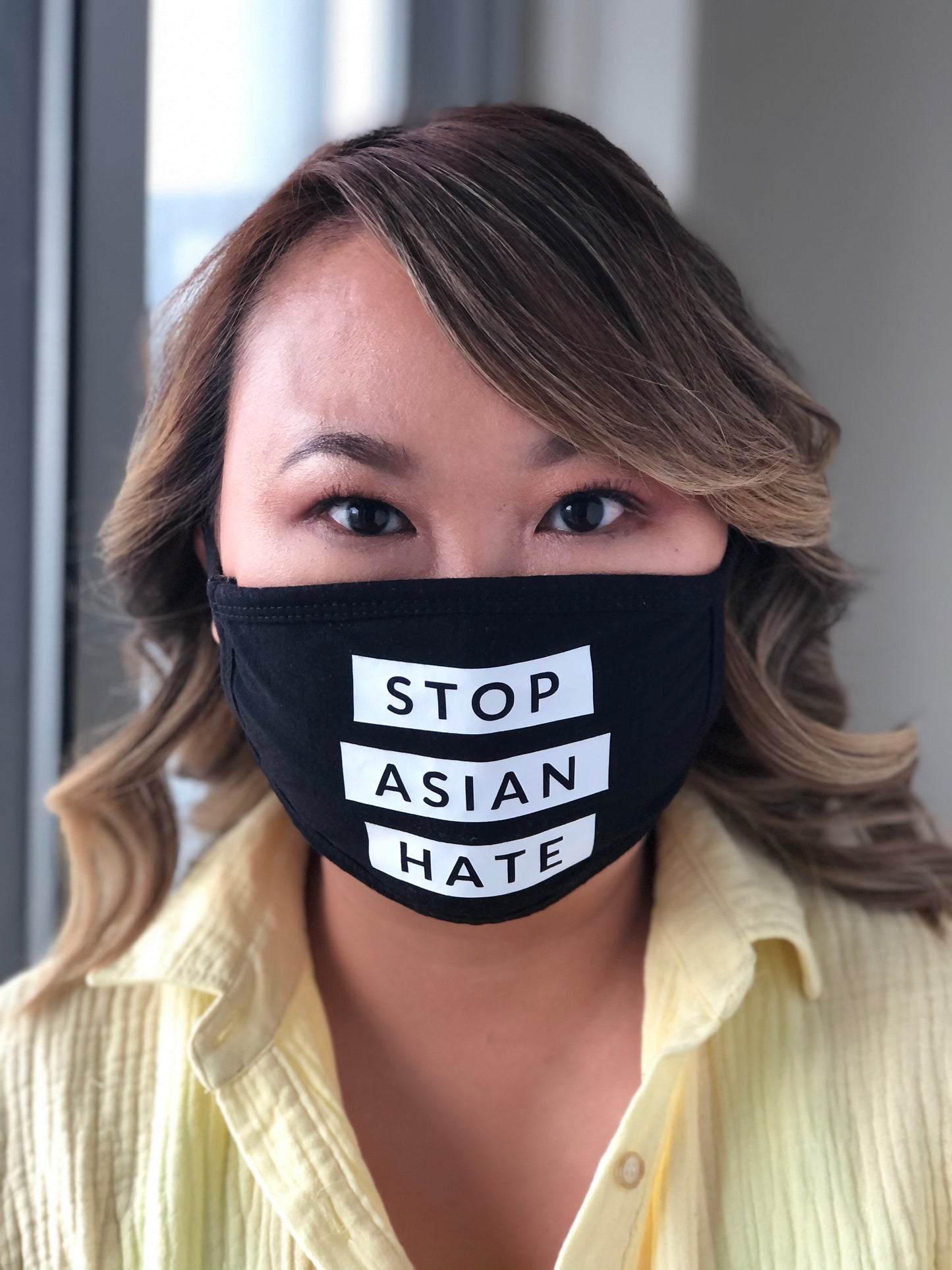 Stop Asian Hate Fabric Face Mask