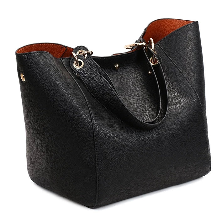 Women's Luxury Vintage Tote Handbag - 12 Colours