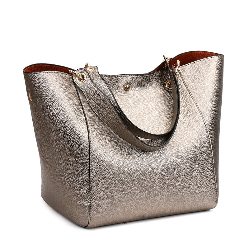 Women's Luxury Vintage Tote Handbag - 12 Colours