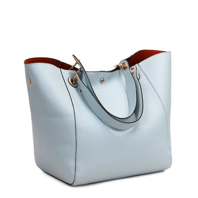 Women's Luxury Vintage Tote Handbag - 12 Colours