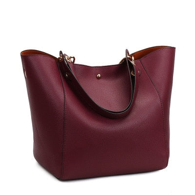 Women's Luxury Vintage Tote Handbag - 12 Colours