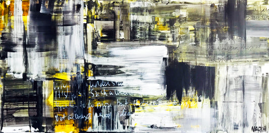 VIEW FROM THE PLANE X (24" x 48" x 1") -SOLD