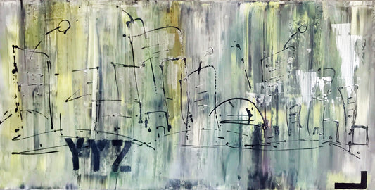 YYZ (24" x 48" x 1") -SOLD